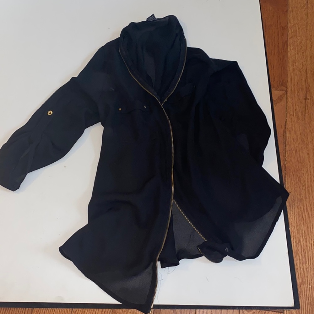 Black mesh jacket